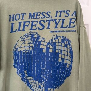 Alix Earle Hot Mess Graphic Sweatshirt